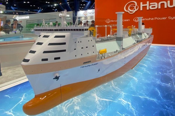 Hanwha Ocean wprowadza na rynek bezemisyjny zbiornikowiec LNG