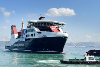 Drugi prom dla szkockiego przewoźnika CMAL zwodowany w Turcji