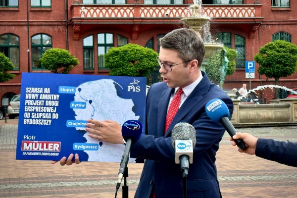 Wyborcza obietnica wsparcia nowej drogi ekspresowej na Pomorzu