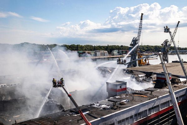 Jest śledztwo prokuratury w sprawie pożaru w Nowym Porcie