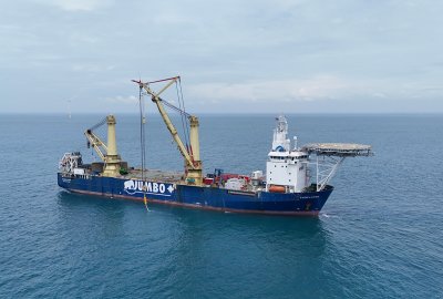 Jumbo Offshore zakończył prace związane z usuwaniem monopali na Tajwanie...