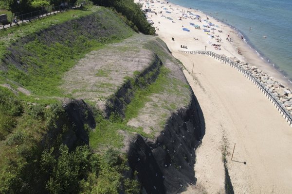 Klif w Jastrzębiej Górze wzmocniony i bezpieczny!