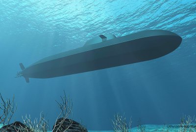 Zdjęcie ilustracyjne: Okręt projektu Typ 212CD Niemcy i Francja zabiegają o budowę okrętów podwodnych dla Maroka