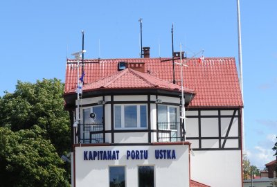 Nowy oficer będzie pracował w Kapitanacie Portu Ustka we wschodniej części portu. Fot. H. Bierndgarski Urząd Morski zatrudni w Ustce oficera do spraw morskich farm wiatrowych
