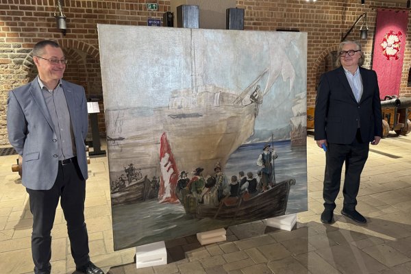 Obraz „Bitwa pod Oliwą I – niedokończony szkic” powrócił do Muzeum