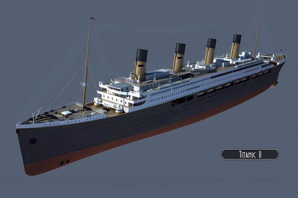 Titanic II - do ilu razy sztuka? Replika transatlantyka ma pływać w 2027 roku. Really, ...