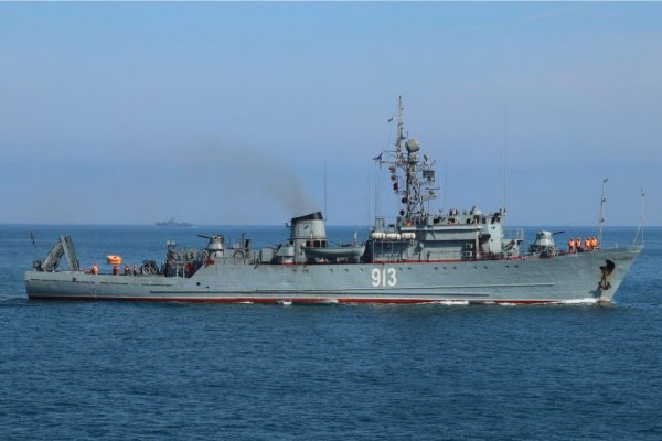 Marynarka wojenna Ukrainy zniszczyła trałowiec rosyjskiej Floty Czarnomorskiej