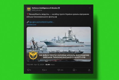 Wywiad wojskowy Ukrainy: Kreml wysyła żołnierzy Floty Pacyfiku na wojnę ...