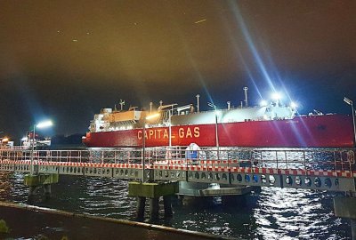 400. dostawa LNG do gazoportu w Świnoujściu