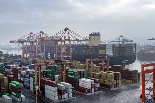 Rekordowy MSC Ieranto w Porcie Gdynia