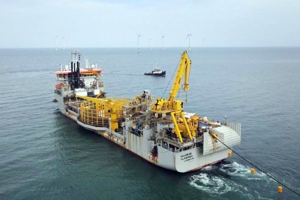 Jan De Nul zawarł umowę na dostawę podmorskich kabli energetycznych dla Tajwanu