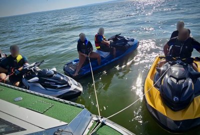 Na skuterach wpłynęli w zamkniętą strefę i przekroczyli granicę z Rosją...