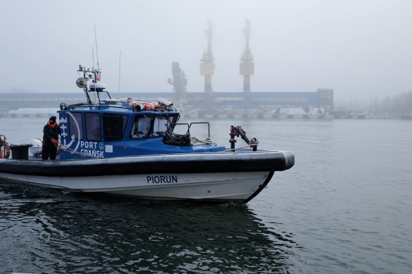 Niecodzienna akcja ratunkowa w Porcie Gdańsk