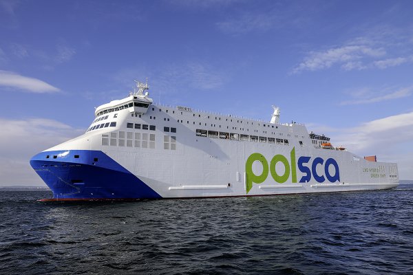 Pierwszy Ro-Pax dla polskiego armatora w próbach morskich