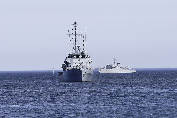 11 okrętów NATO wpłynęło dzisiaj do gdańskiego portu