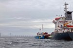 Statek płynący z Gdańska osiadł na mieliźnie w cieśninie Sund