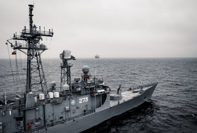 Dowódca grupy okrętów NATO: Widzieliśmy podejrzane manewry statków