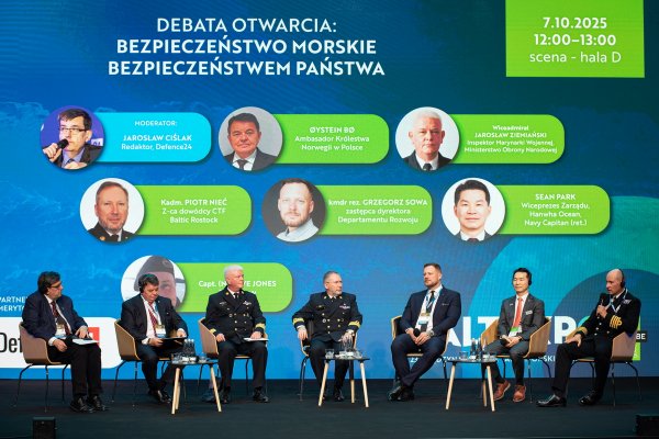 Na BALTEXPO 2025 o bezpieczeństwie morskim Polski