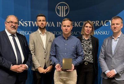 Budowa bazy dla mfw w Łebie z wyróżnieniem za bezpieczeństwo