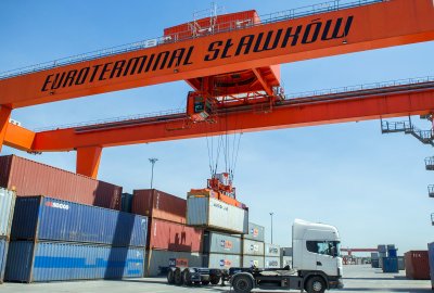 Kilkuset górników i hutników blokowało Euroterminal Sławków  