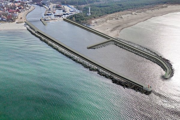 Rusza przebudowa wejścia do usteckiego portu 