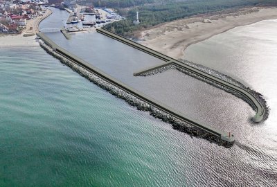 Rusza przebudowa wejścia do usteckiego portu 