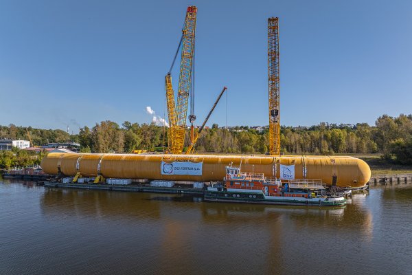 Dwa zbiorniki dla „Nowej Chemii” zostaną przetransportowane do zakładu ORLENU