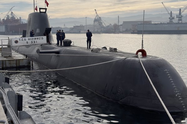 Drugi okręt podwodny klasy Reis dostarczony tureckiej marynarce wojennej