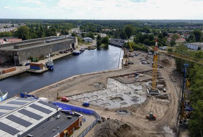 Budowa bazy PGE Baltica w Ustce wkroczyła w kolejną fazę