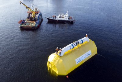 Francuzi rozpoczęli pełnoskalowe testy energii fal morskich