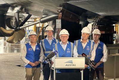 Australia zainwestuje miliardy dolarów w stocznię dla okrętów podwodnych...