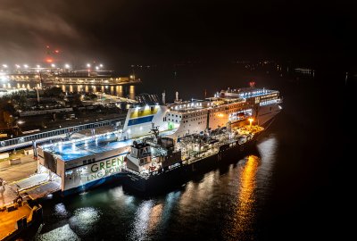 Premierowe operacje portowe w Świnoujściu