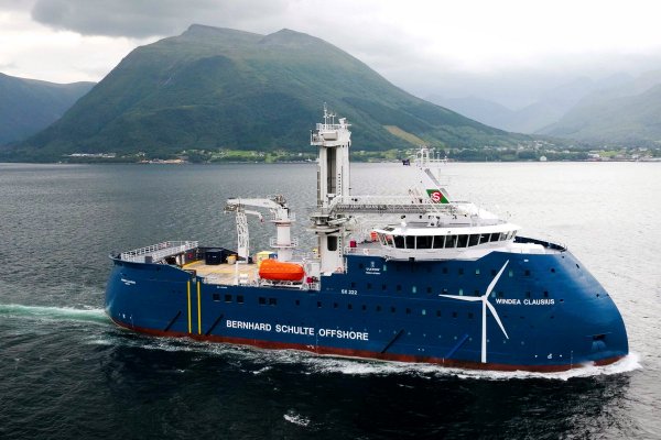 Stocznia Ulstein przekazała statek CSOV, częściowo zbudowany w Polsce