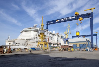 Konecranes podpisał umowę serwisową na 200 dźwigów w fińskiej stoczni...