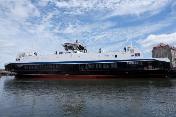 Remontowa Shipbuilding zwodowała prom elektryczny dla Torghatten Nord