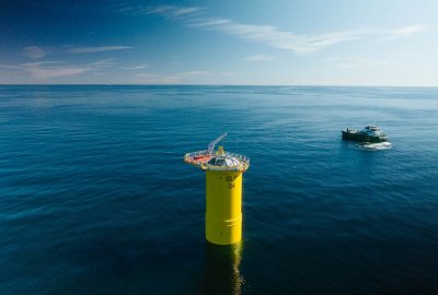 Pierwsze elementy przejściowe na morskiej farmie wiatrowej Baltic Power ...