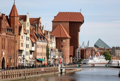 Fot.: Dominik Paszliński / gdansk.pl Zakończył się remont Długiego Pobrzeża w Gdańsku