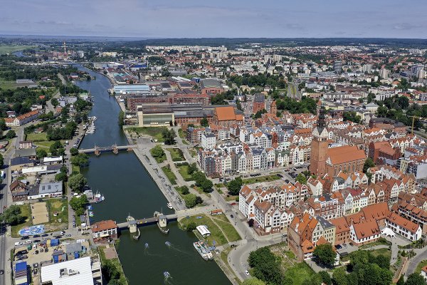 Przyducha w rzece Elbląg i mniejszych rzekach Tina Górna i Tina Dolna
