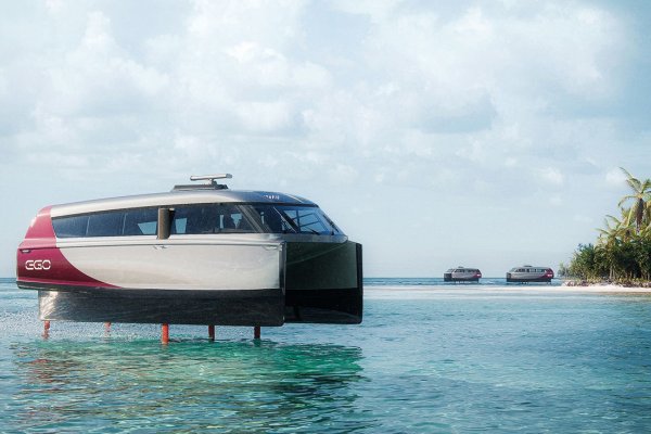 Malediwy: Elektryczne wodoloty przewiozą turystów