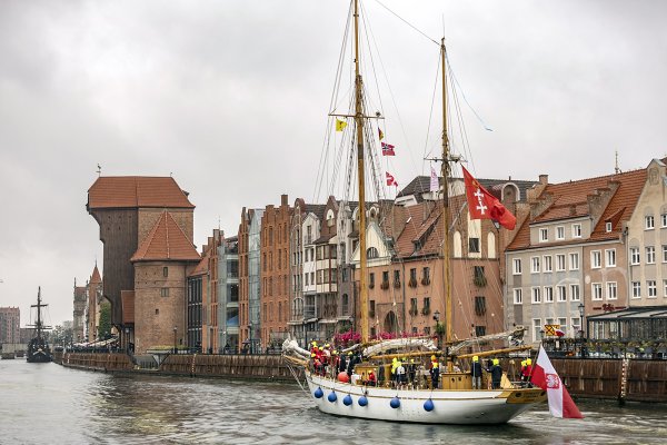 Generał Zaruski powrócił do Gdańska po historycznej wyprawie na Spitsbergen