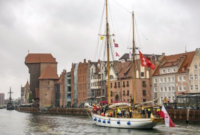 Generał Zaruski powrócił do Gdańska po historycznej wyprawie na Spitsber...