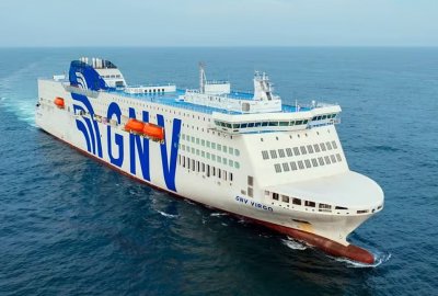 Pierwszy prom GNV zasilany LNG zakończył próby morskie