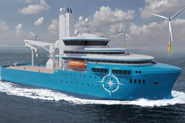 Norwedzy zaprojektują statek do obsługi morskiej energetyki wiatrowej oraz ropy i gazu...