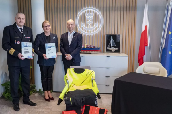 Port Gdańsk wspiera ratowników: nowoczesny sprzęt ratowniczy dla SAR