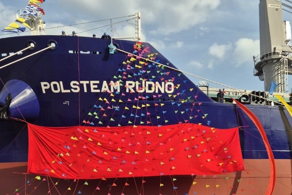 PŻM odebrał kolejny masowiec - m/v Polsteam Rudno
