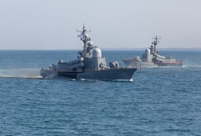 Rosyjska marynarka wojenna przeprowadza manewry na Pacyfiku