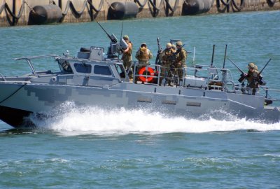 Amerykańska piechota morska ćwiczy na archipelagu sztokholmskim