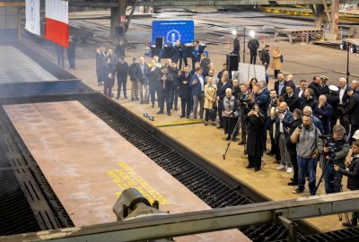 Ruszyła budowa nowoczesnego stawiacza pław dla Urzędu Morskiego w Szczecinie