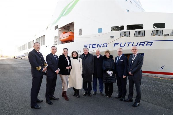 Stena Line świętowała ceremonię nadania imienia statkowi Stena Futura