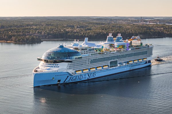 Legend of the Seas w próbach morskich na Bałtyku